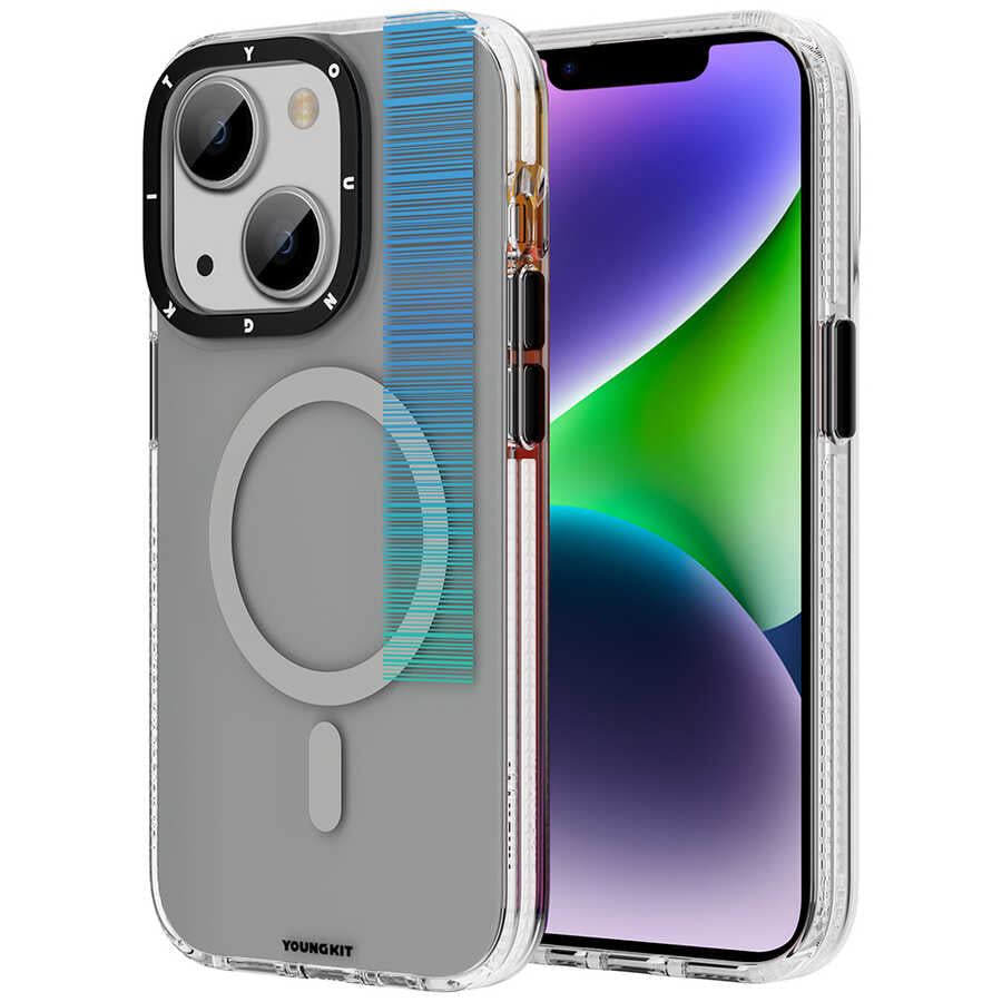 Youngkit Pure Serisi iPhone 14 Plus Magsafe Şarj Özellikli Telefon Kılıfı - 1