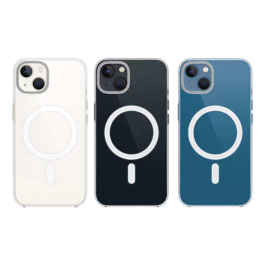 Wiwu MCC-102 iPhone 14 Plus Magnetic Crystal Sert PC Telefon Kılıfı - 2
