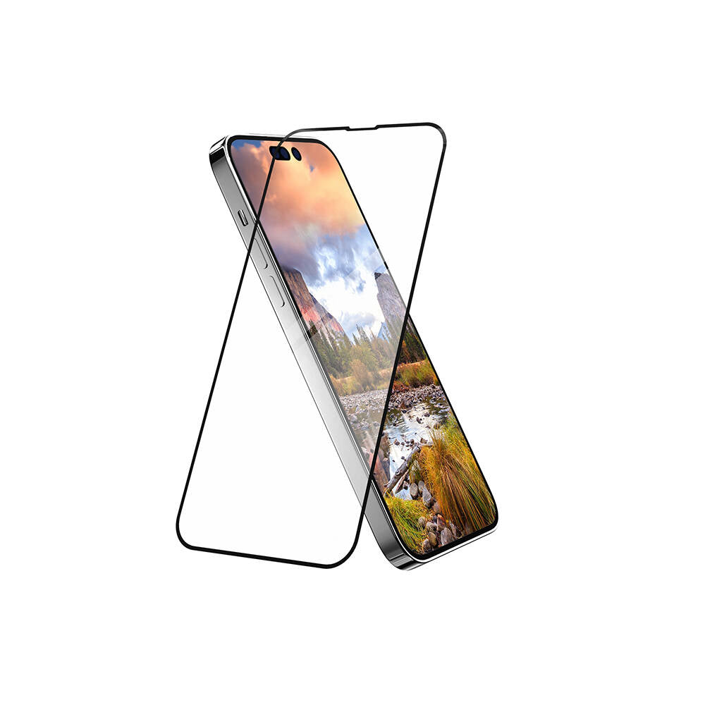 Switcheasy Vetro iPhone 14 Plus Oleofobik Temperli Ultra HD Lisanslı 9H Cam Ekran Koruyucu