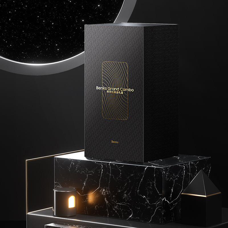 iPhone 14 Pro Benks Grand Combo 5in1 Aksesuar Seti Kılıf-Ekran Koruyucu-Lens Koruyucu-Kablo-Powerbank - 3