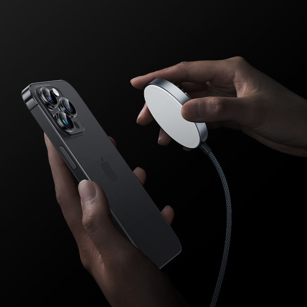 Benks Grand Combo MFM01 iPhone 14 Pro 3in1 Aksesuar Seti Kılıf-Ekran Koruyucu-Kablosuz Şarj Aleti