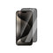 CaseWorld 0.25mm iPhone 16 / 15 / 14 Pro Privacy 3D Temperli Cam Ekran Koruyucu + Uygulama Aparatlı