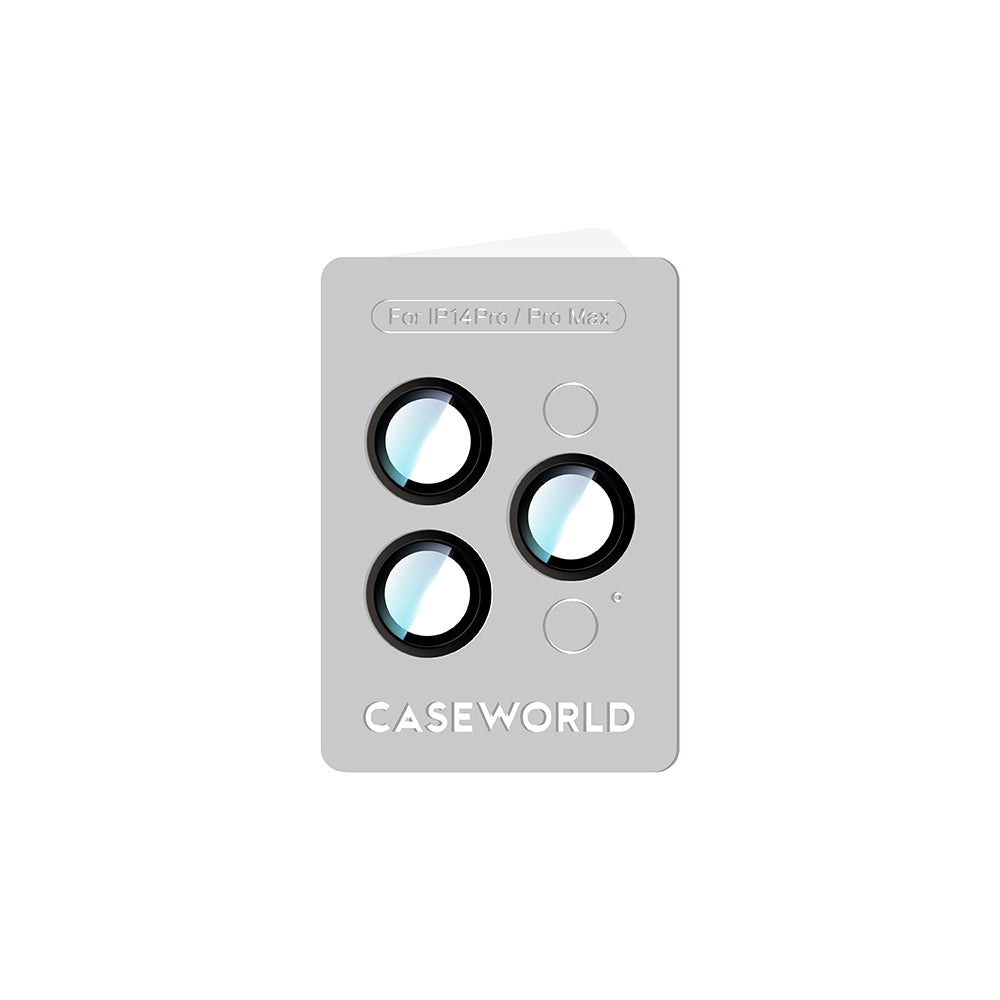 CaseWorld Alloy Serisi iPhone 14 Pro Oleofobik Anti Reflective Kamera Lens Koruyucu