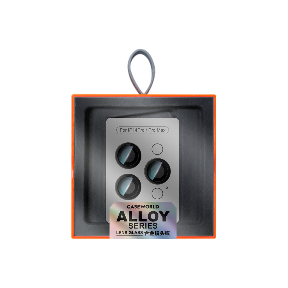 CaseWorld Alloy Serisi iPhone 14 Pro Oleofobik Anti Reflective Kamera Lens Koruyucu