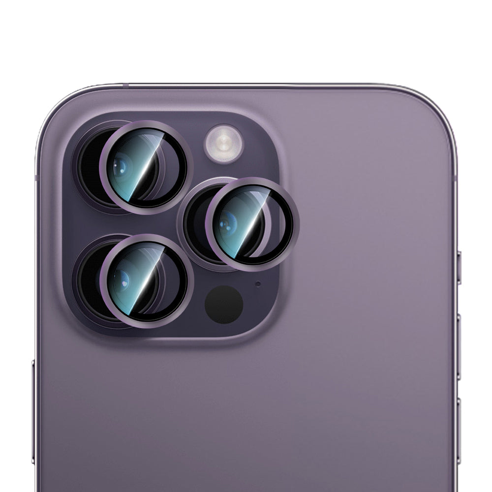 CaseWorld Alloy Serisi iPhone 14 Pro Oleofobik Anti Reflective Kamera Lens Koruyucu