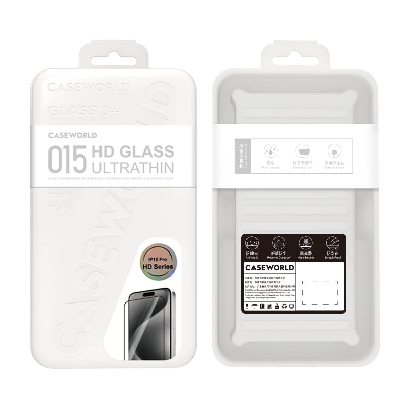 CaseWorld Ultra-Thin Serisi iPhone 14 Pro 0.15mm HD Cam Ekran Koruyucu