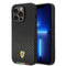 Ferrari iPhone 14 Pro M-safe Şarj Özellikli Karbon İtalyan Bayrak Dizayn Kılıf
