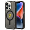 Ferrari iPhone 14 Pro M-safe Şarj Özellikli Yarı Transparan Dizayn Telefon Kılıfı