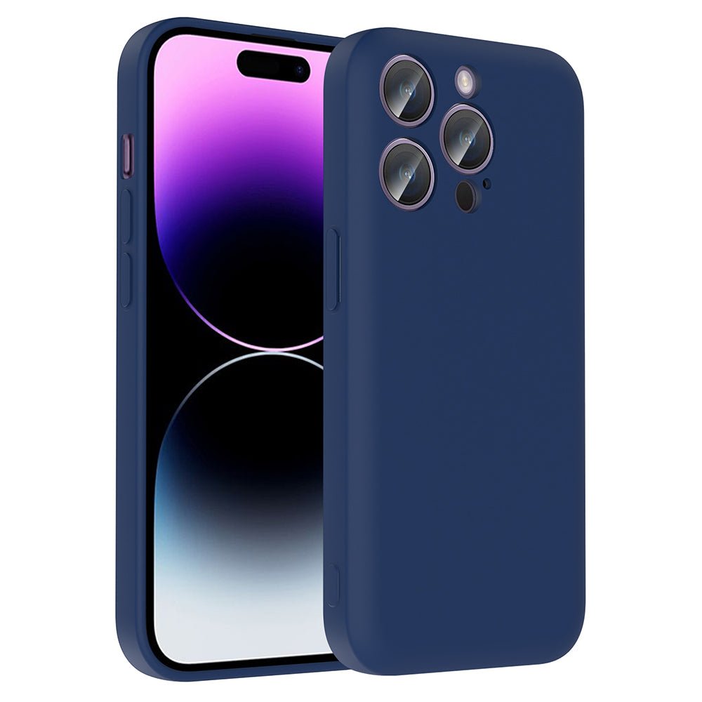 Cepax iPhone 14 Pro Kamera Korumalı Kartlık Hazneli Vitra Kılıf