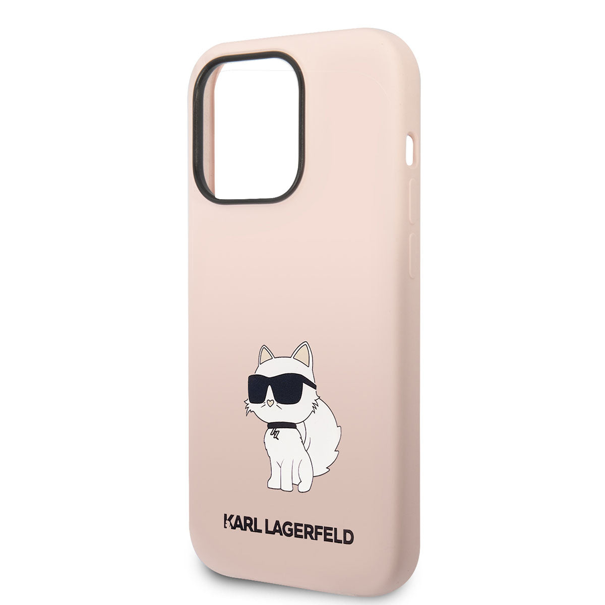 Karl Lagerfeld iPhone 14 Pro Silikon Choupette Dizayn Telefon Kılıfı