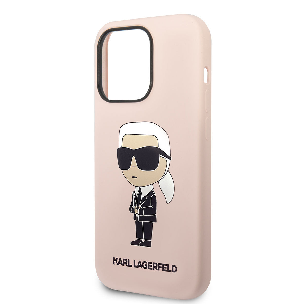 Karl Lagerfeld iPhone 14 Pro Silikon Karl Dizayn Telefon Kılıfı