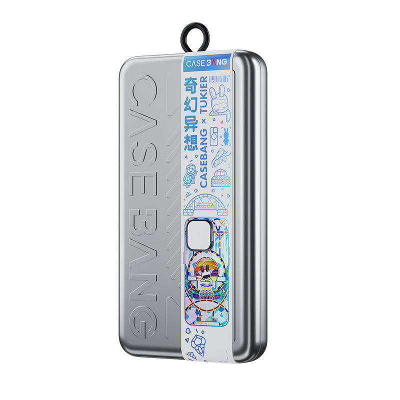 Benks Casebang iPhone 14 Pro M-safe Şarj Özellikli Memory & Meditation Telefon Kılıfı