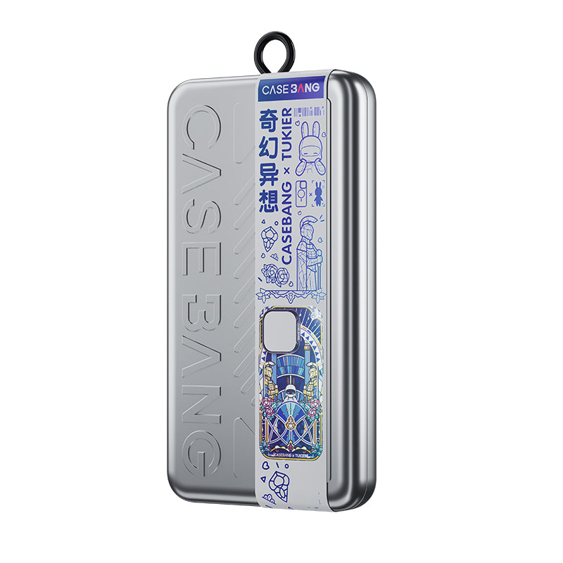 Benks Casebang iPhone 14 Pro M-safe Şarj Özellikli Memory & Meditation Telefon Kılıfı