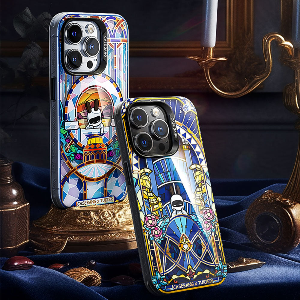 Benks Casebang iPhone 14 Pro M-safe Şarj Özellikli Memory & Meditation Telefon Kılıfı