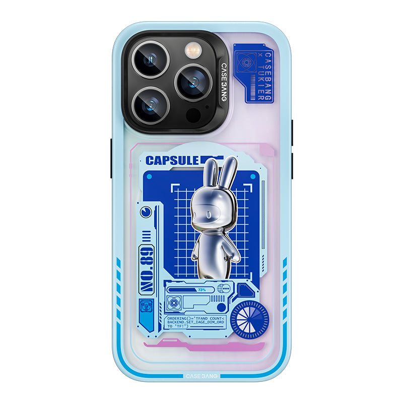 Benks Casebang Rabbit iPhone 14 Pro Kılıf M-safe Şarj Özellikli Telefon Kılıfı - 1