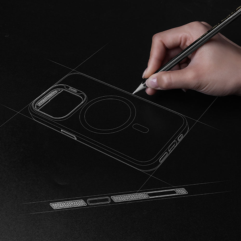 Benks Lucid Armor iPhone 14 Pro M-safe Şarj Özellikli Telefon Kılıfı