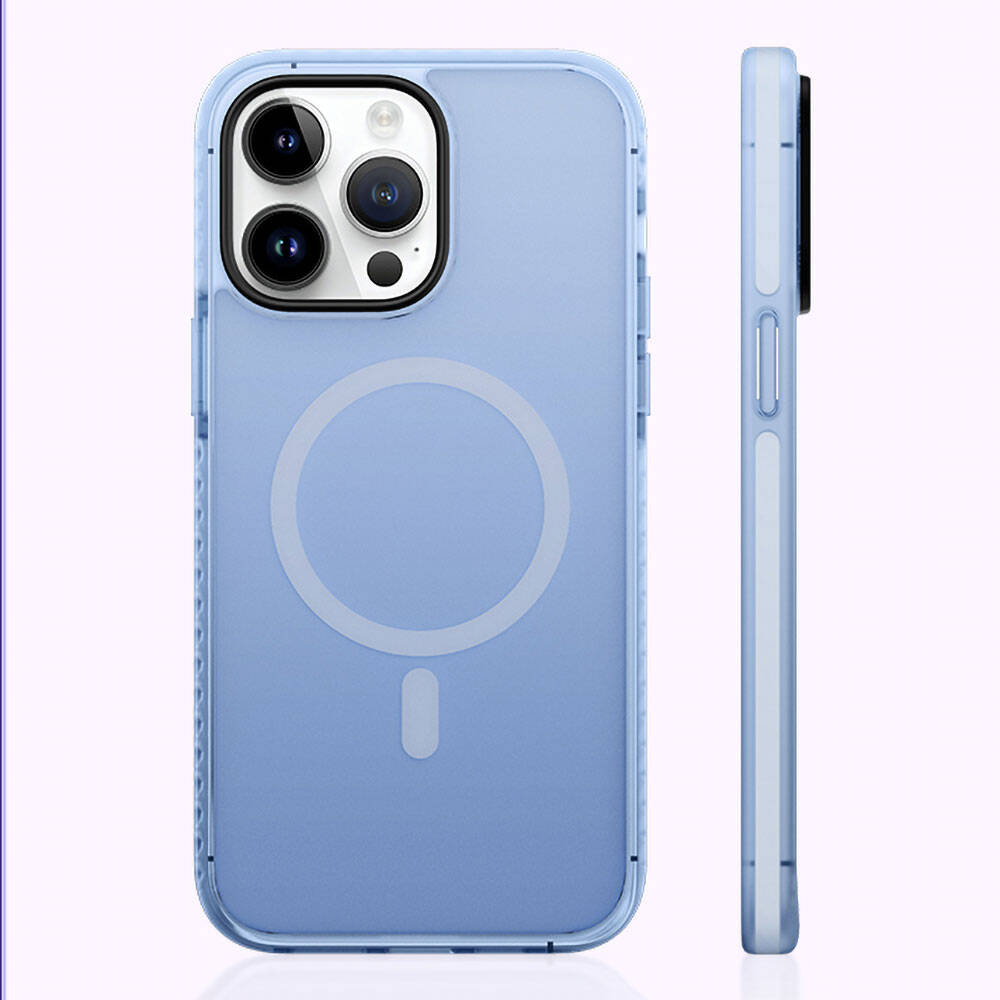 Benks Drop Resistance iPhone 14 Pro M-safe Şarj Özellikli Mat Arka Yüzey Kılıf