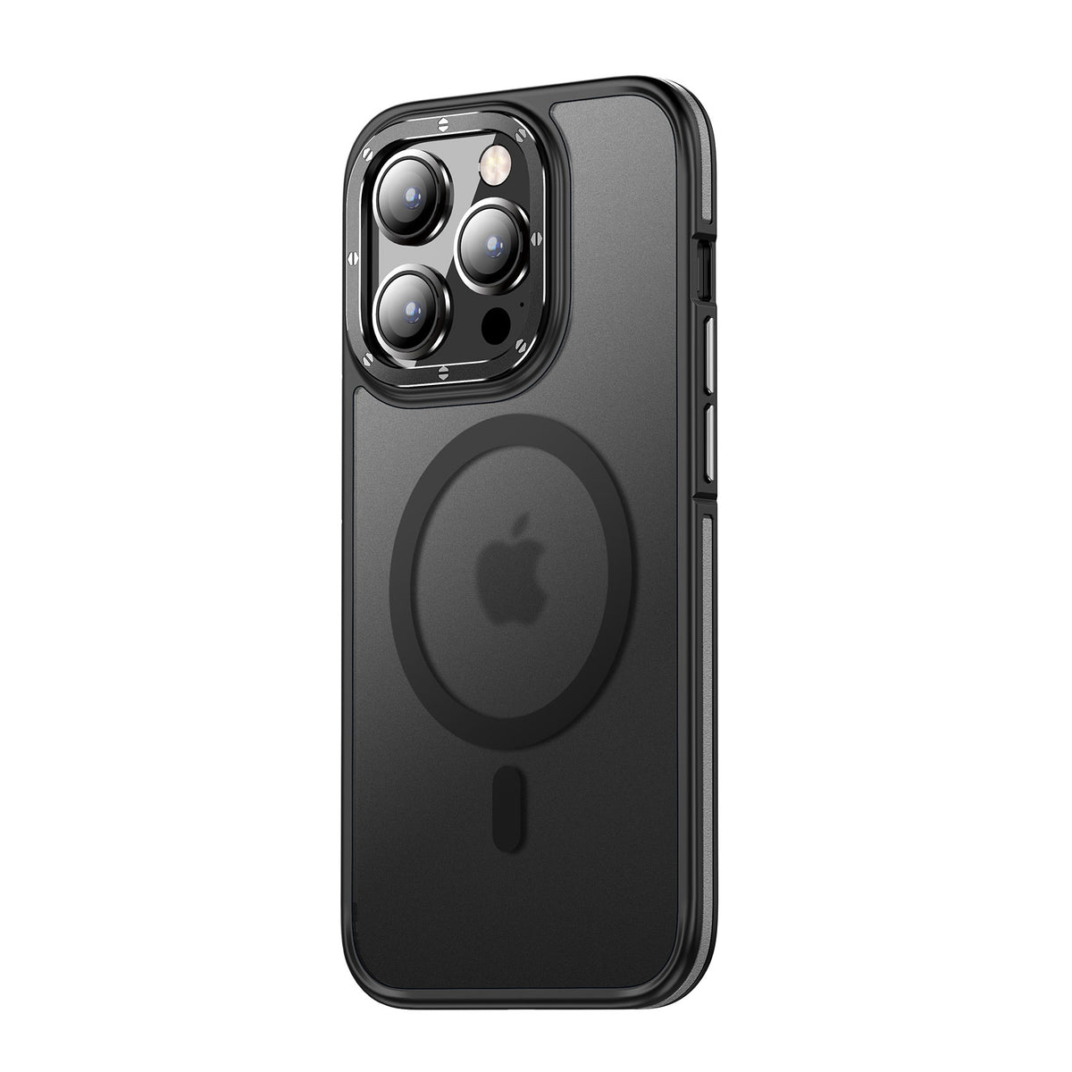 Wlons Vevo iPhone 14 Pro M-safe Şarj Özellikli Mat Görünümlü Telefon Kılıfı