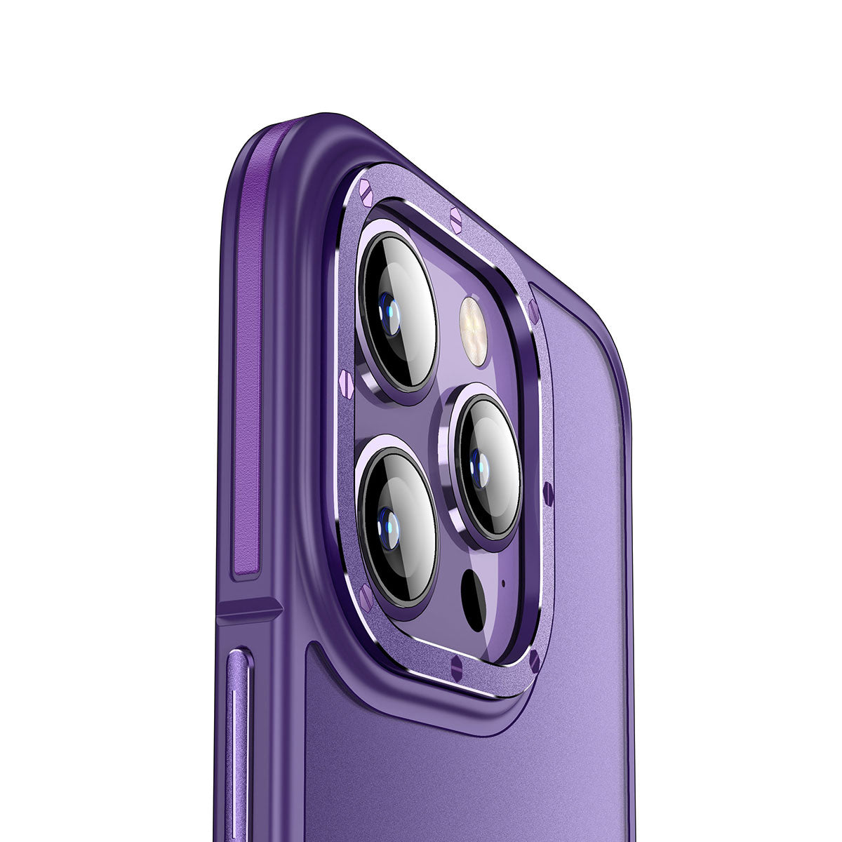 Wlons Vevo iPhone 14 Pro M-safe Şarj Özellikli Mat Görünümlü Telefon Kılıfı