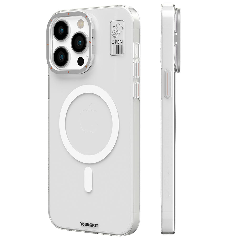 YoungKit Hermit Bracket Serisi iPhone 14 Pro Magsafe Şarj Özellikli Standlı Telefon Kılıfı - 1