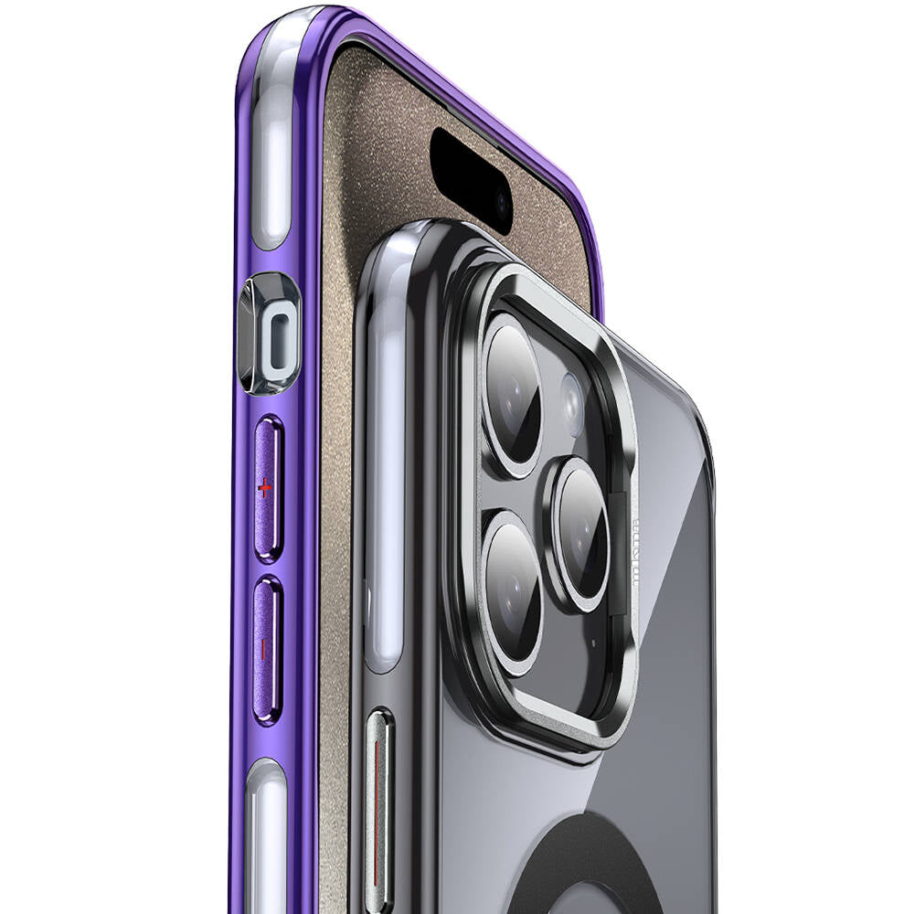 Wlons iPhone 14 Pro M-safe Şarj Özellikli Standlı Efsane Kılıf