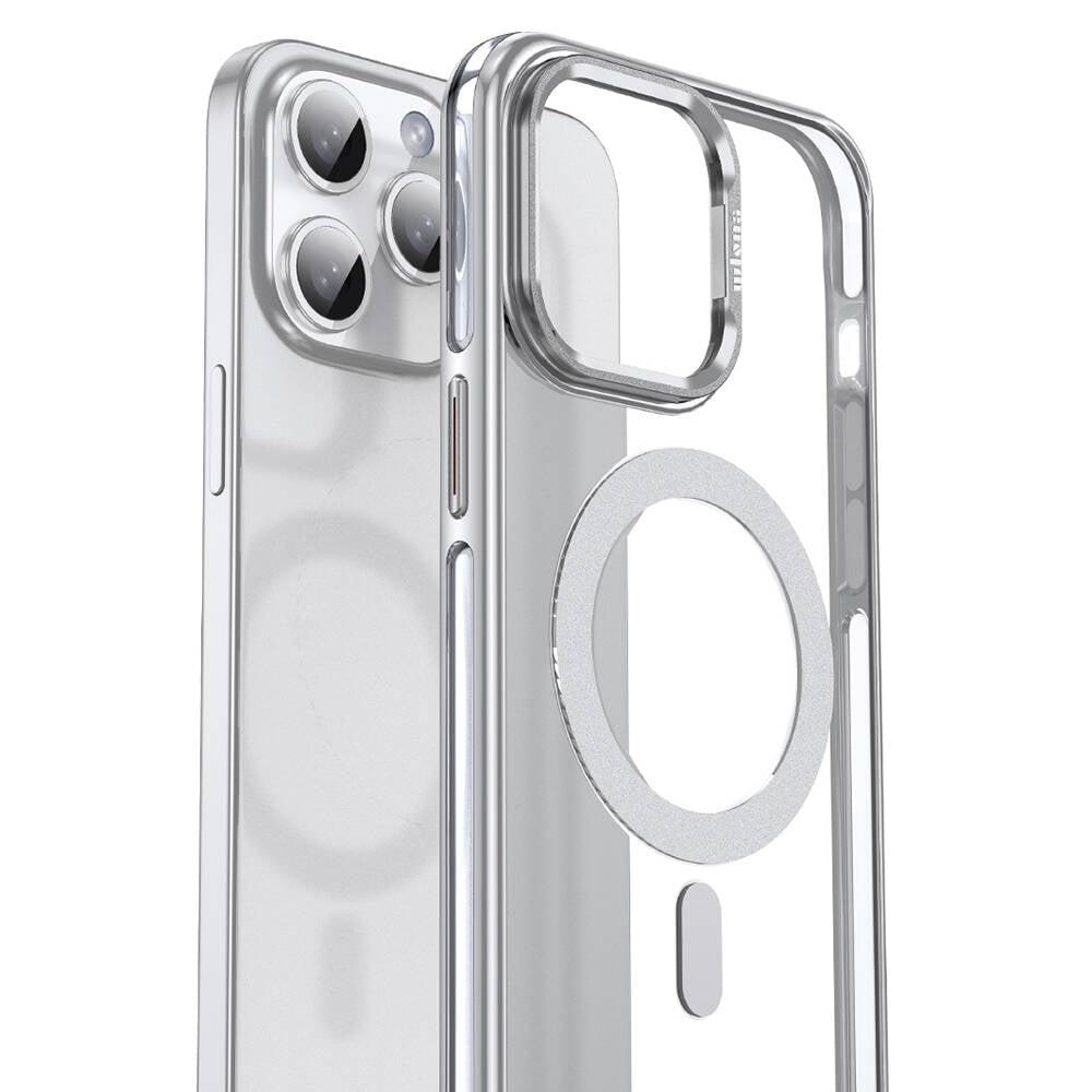 Wlons iPhone 14 Pro M-safe Şarj Özellikli Standlı Efsane Kılıf