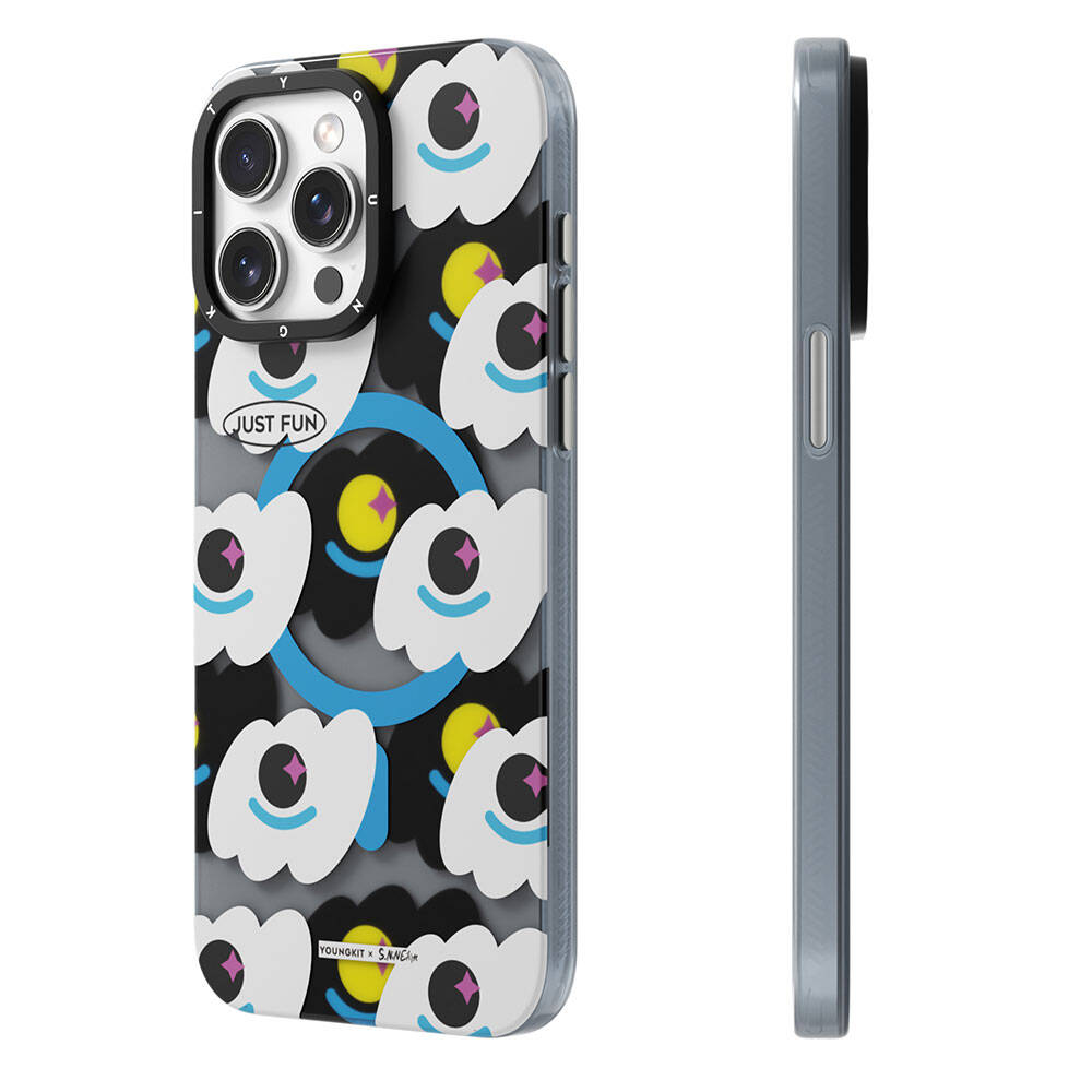 Youngkit Happy View Serisi iPhone 14 Pro Magsafe Şarj Özellikli Telefon Kılıfı - 1