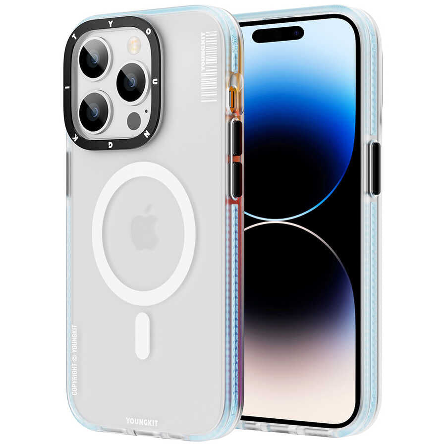 Youngkit Jane Sand Serisi iPhone 14 Pro Magsafe Şarj Özellikli Telefon Kılıfı - 1
