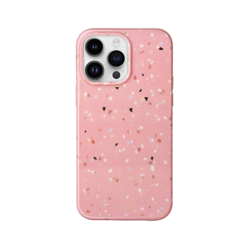 Coehl Terrazzo iPhone 14 Pro Kılıf Mozaik Desenli Kılıf