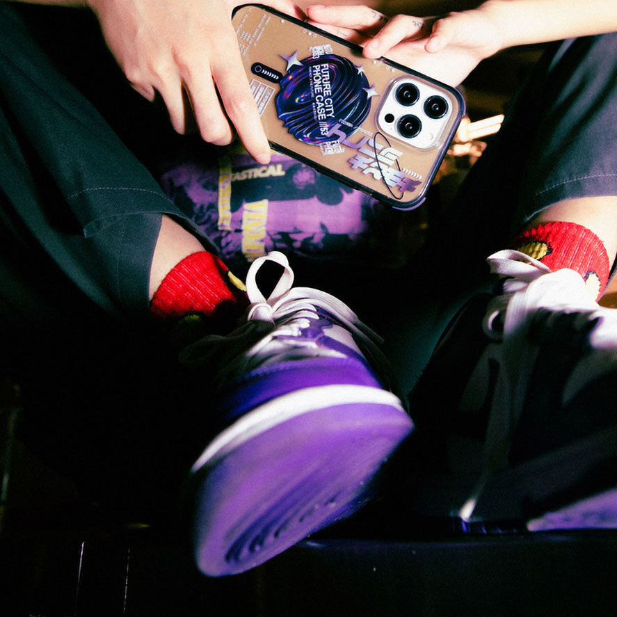 SkinArma iPhone 14 Pro Şeffaf Airbag Tasarımlı M-safe Şarj Özellikli Shorai Telefon Kılıfı