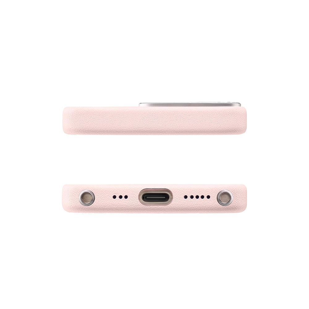 Pynana Starry Serisi iPhone 14 Pro Suni Deri Tasarımlı Telefon Kılıfı