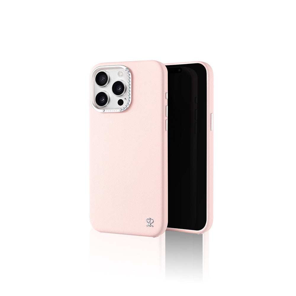 Pynana Starry Serisi iPhone 14 Pro Suni Deri Tasarımlı Telefon Kılıfı
