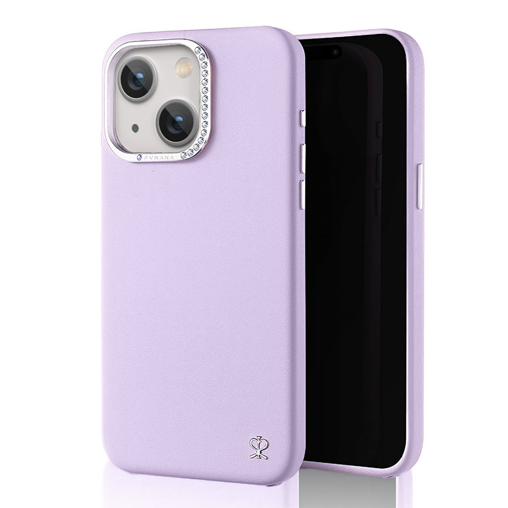 Pynana Starry Serisi iPhone 14 Pro Suni Deri Tasarımlı Telefon Kılıfı