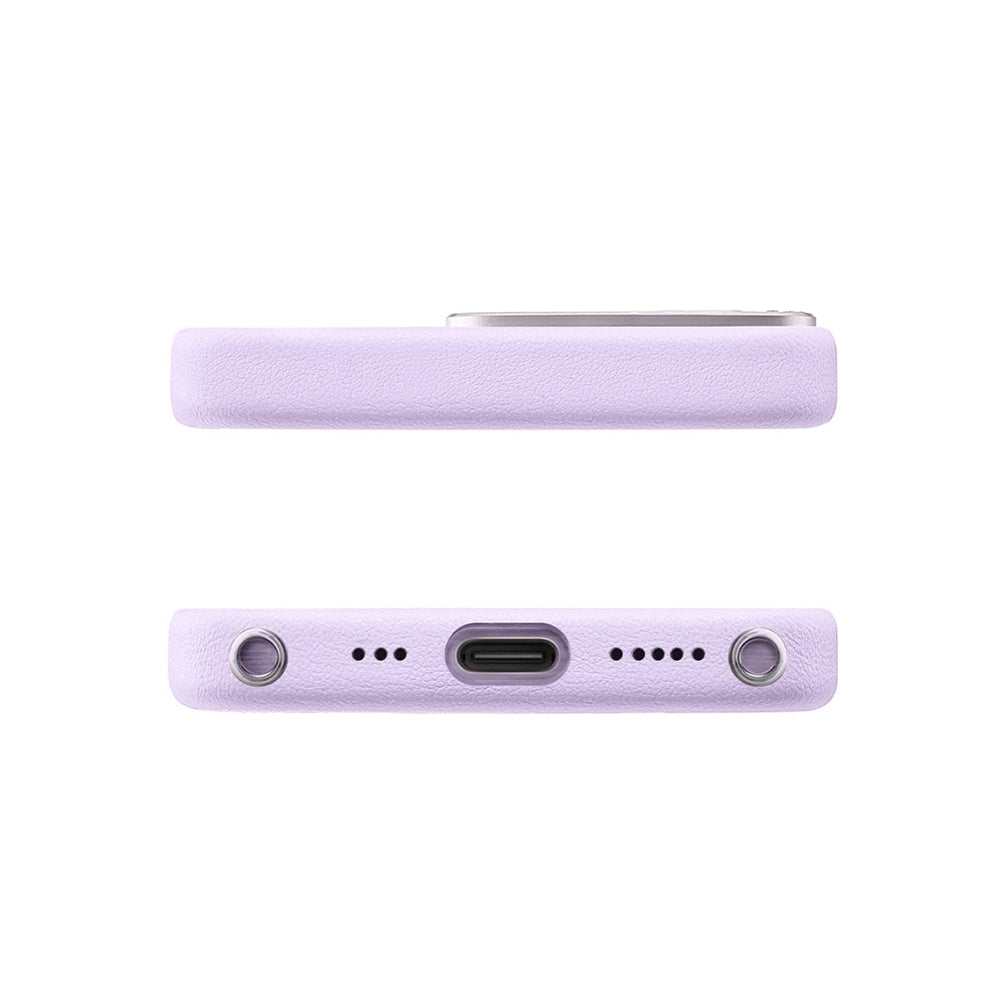 Pynana Starry Serisi iPhone 14 Pro Suni Deri Tasarımlı Telefon Kılıfı