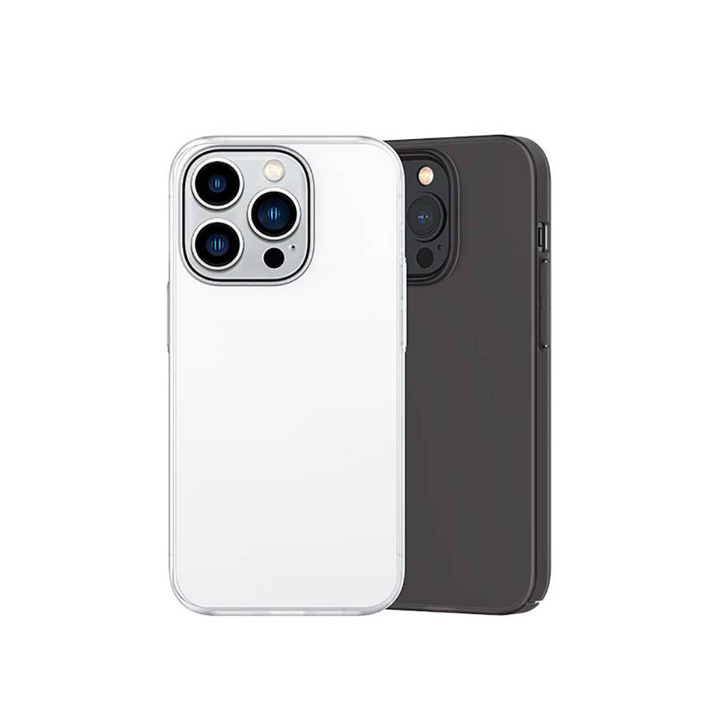 Recci Elite Serisi iPhone 14 Pro Ultra İnce Mat PC Arka Yüzey Telefon Kılıfı