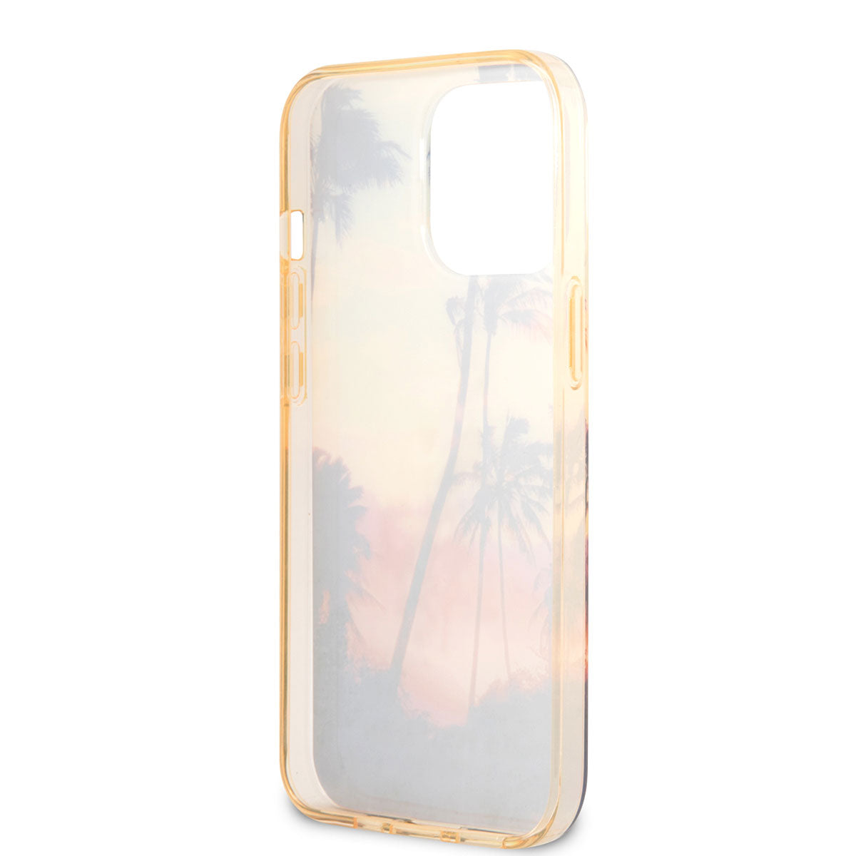 U.S. POLO ASSN. iPhone 14 Pro Renkli Ağaç Baskılı Dizayn Telefon Kılıfı