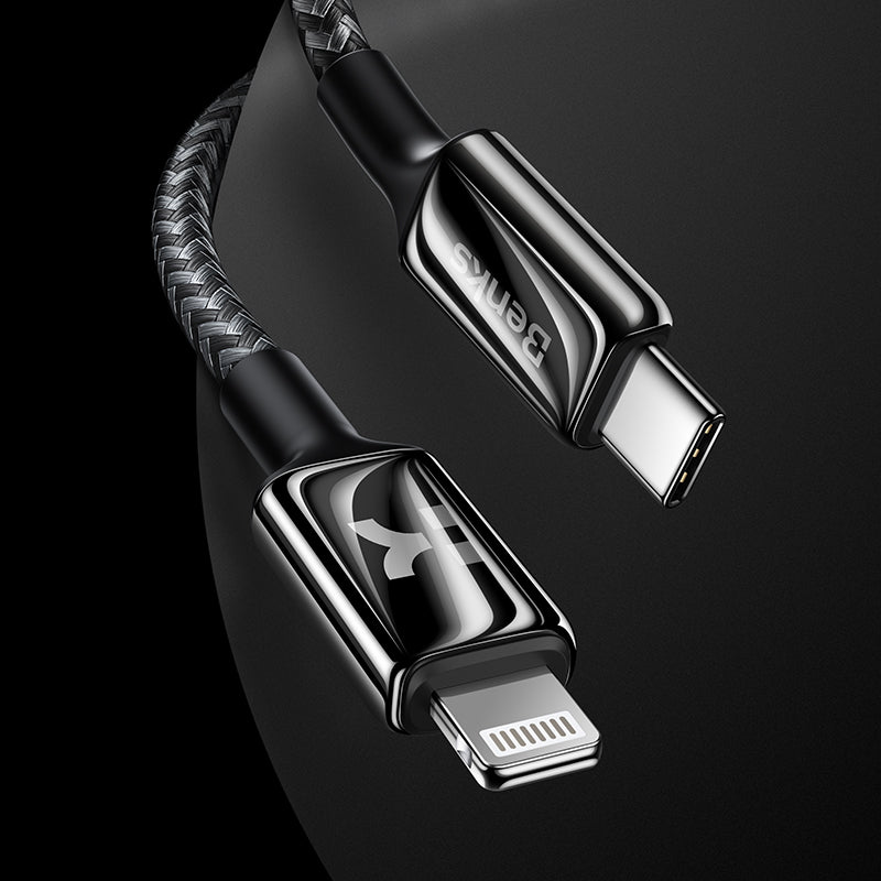 iPhone 14 Pro Max Benks Grand Combo 5in1 Aksesuar Seti Kılıf-Ekran Koruyucu-Lens Koruyucu-Kablo-Powerbank - 6