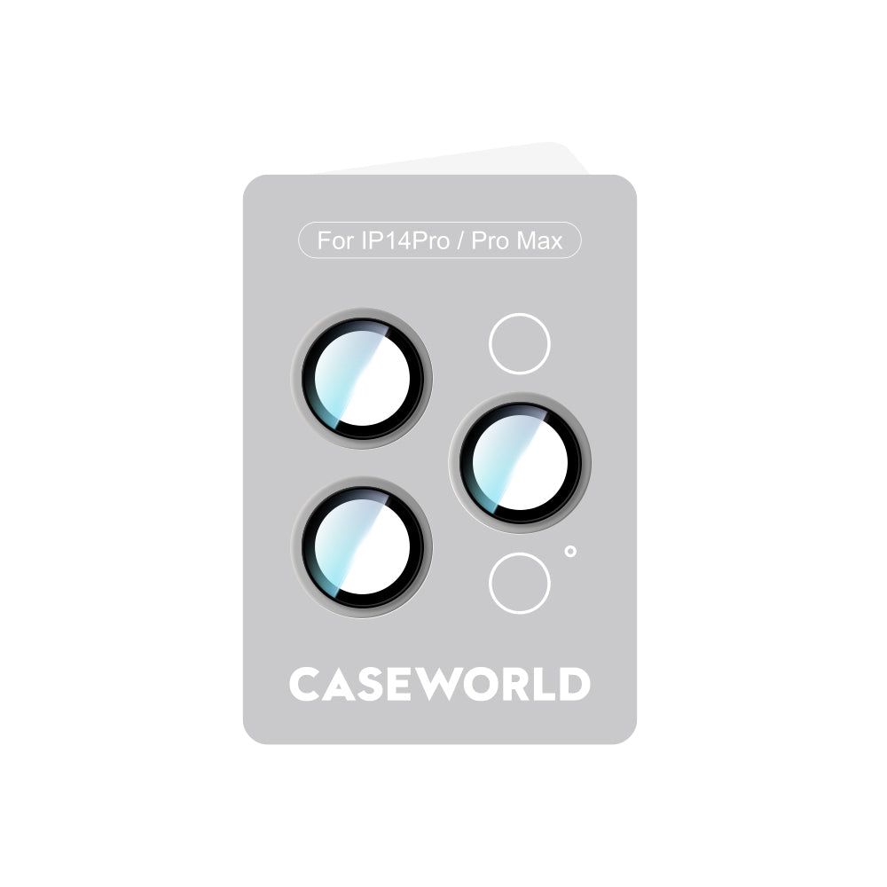 CaseWorld Alloy Serisi iPhone 14 Pro Max Oleofobik Anti Reflective Kamera Lens Koruyucu