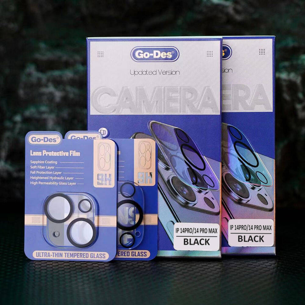 Go Des Lens Shield CL-14 iPhone 14 Pro Max Kamera Lens Koruyucu