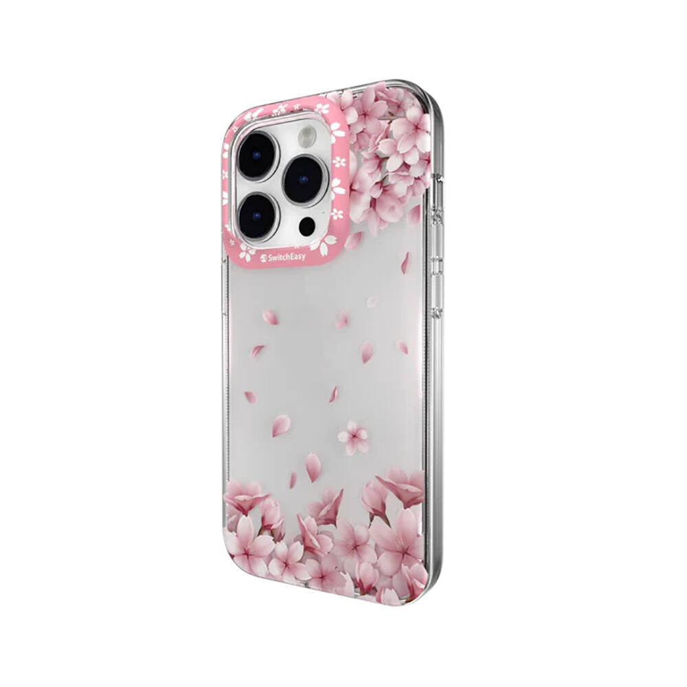 Switcheasy Artist Sakura iPhone 14 Pro Max Kılıf Çift IMD Baskılı Lisanslı Kılıf