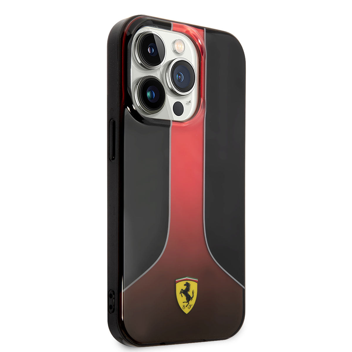 Ferrari iPhone 14 Pro Max Gradient Baskılı Dizayn Telefon Kılıfı