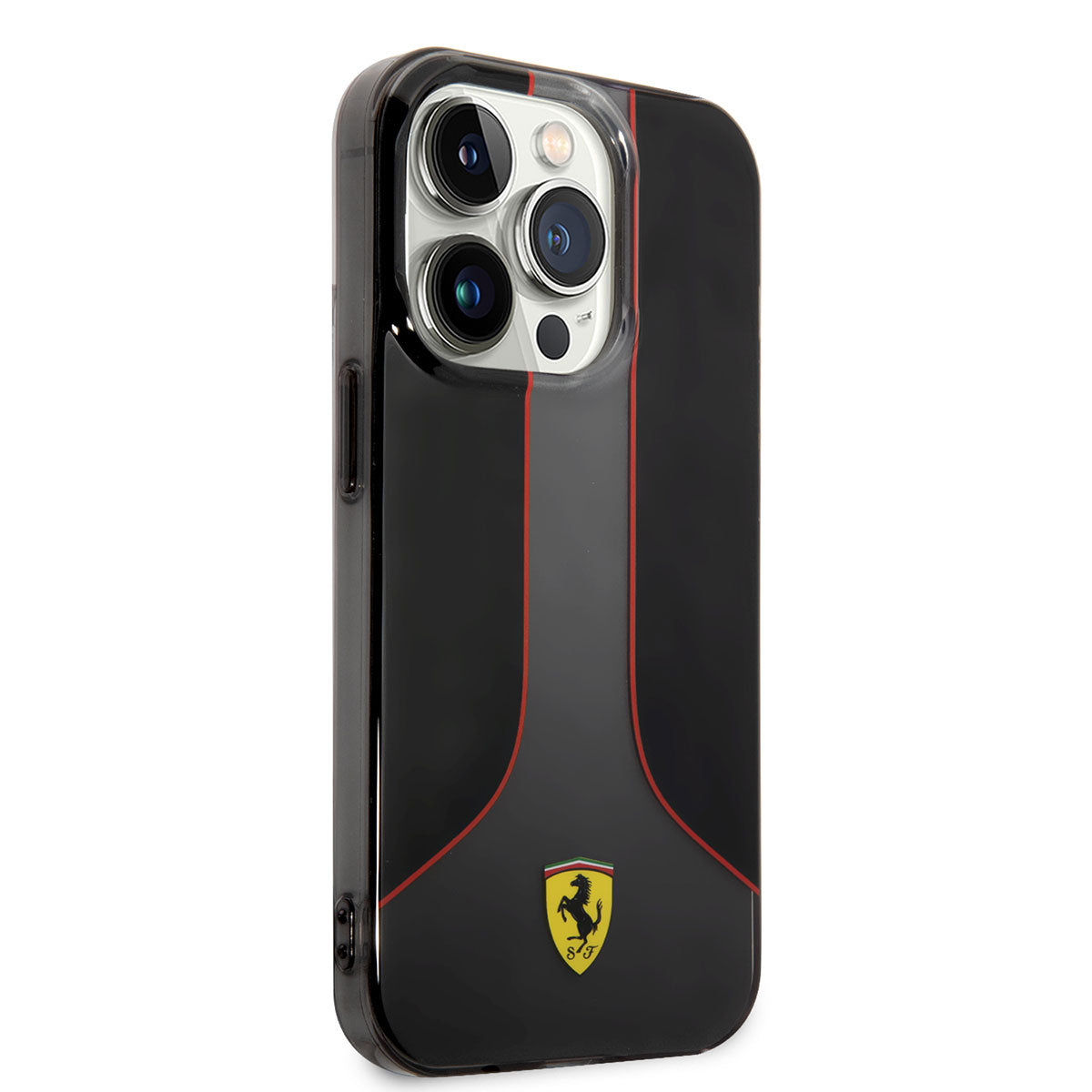 Ferrari iPhone 14 Pro Max Gradient Baskılı Dizayn Telefon Kılıfı