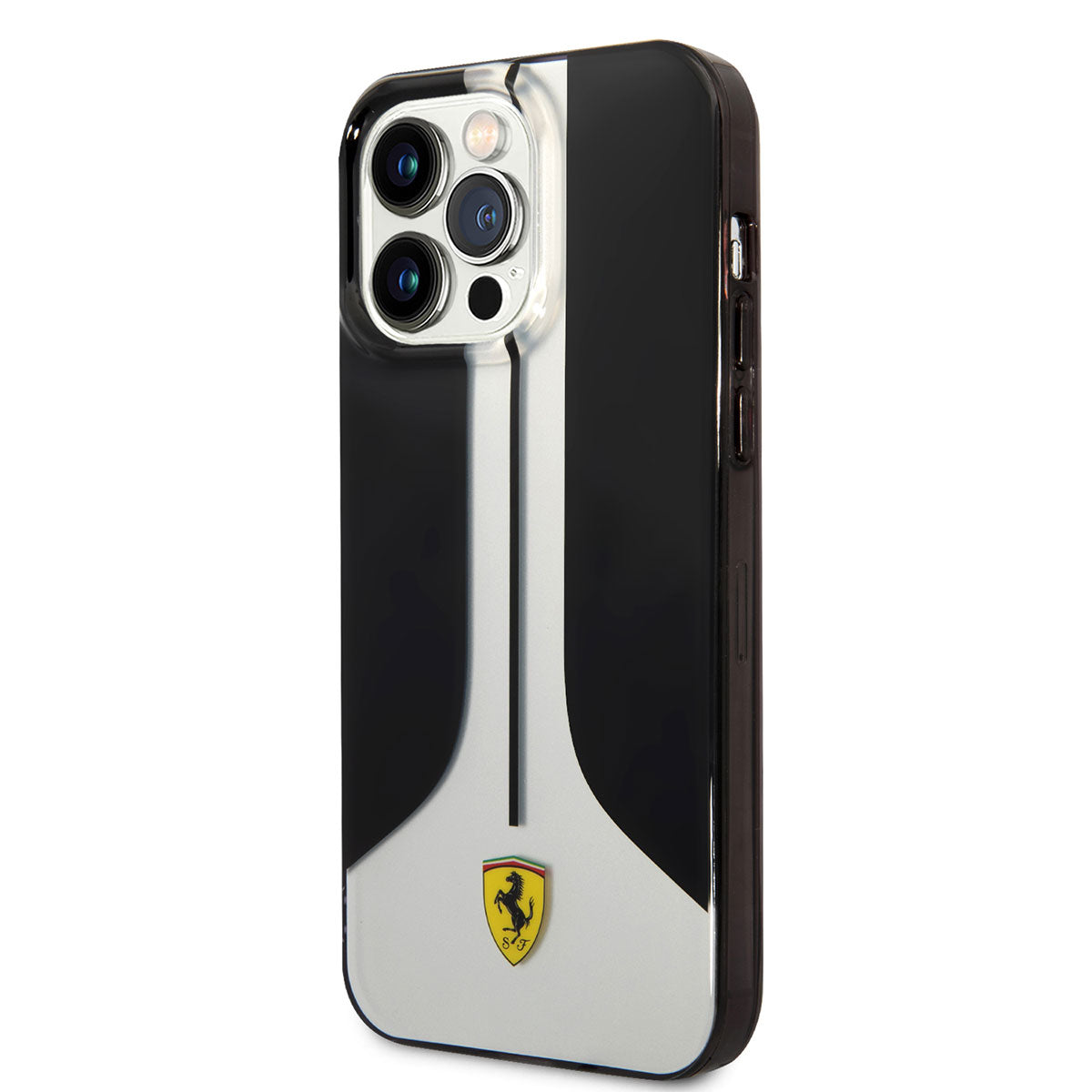 Ferrari iPhone 14 Pro Max Orjinal Lisanslı 296 Çizgili Dizayn Telefon Kılıfı