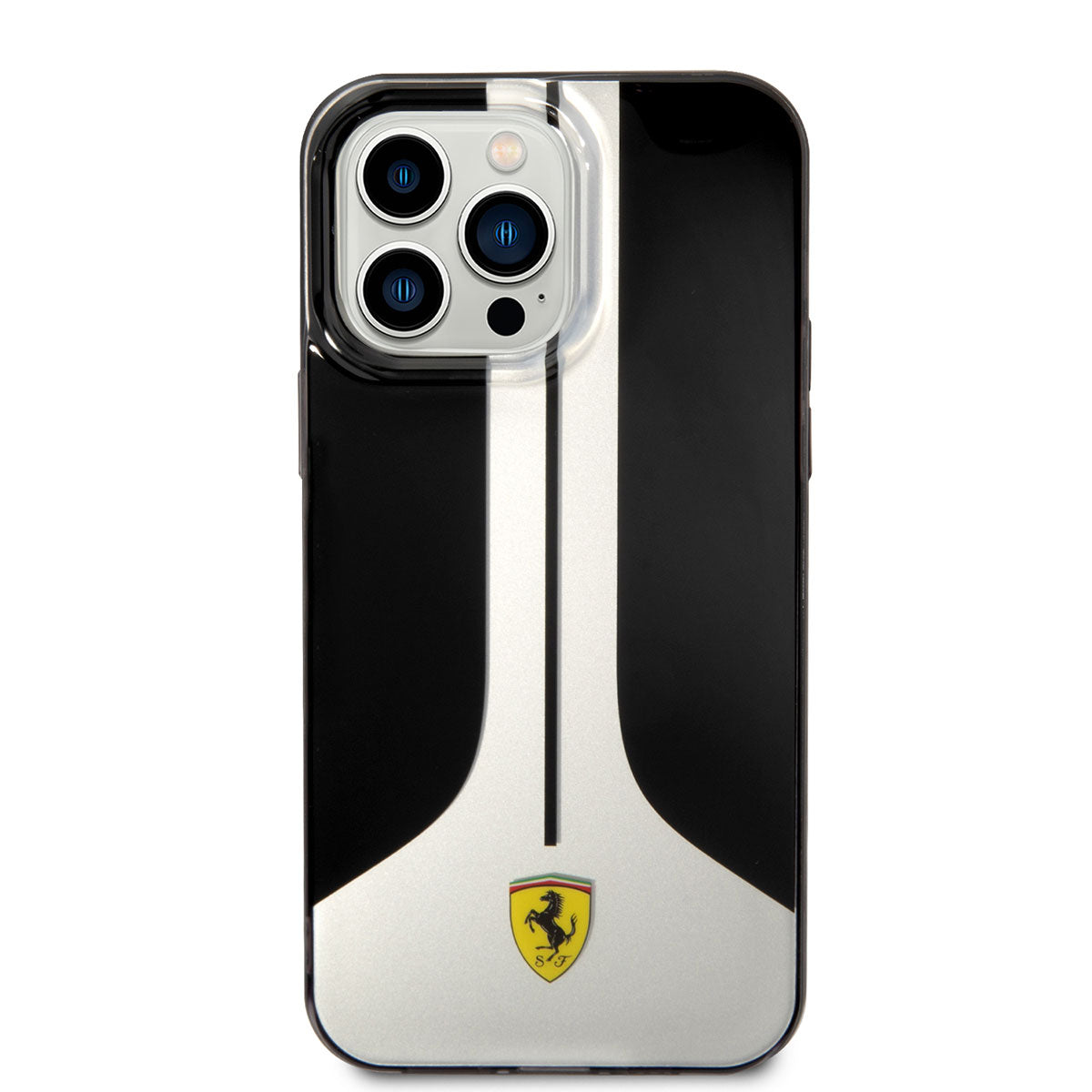 Ferrari iPhone 14 Pro Max Orjinal Lisanslı 296 Çizgili Dizayn Telefon Kılıfı