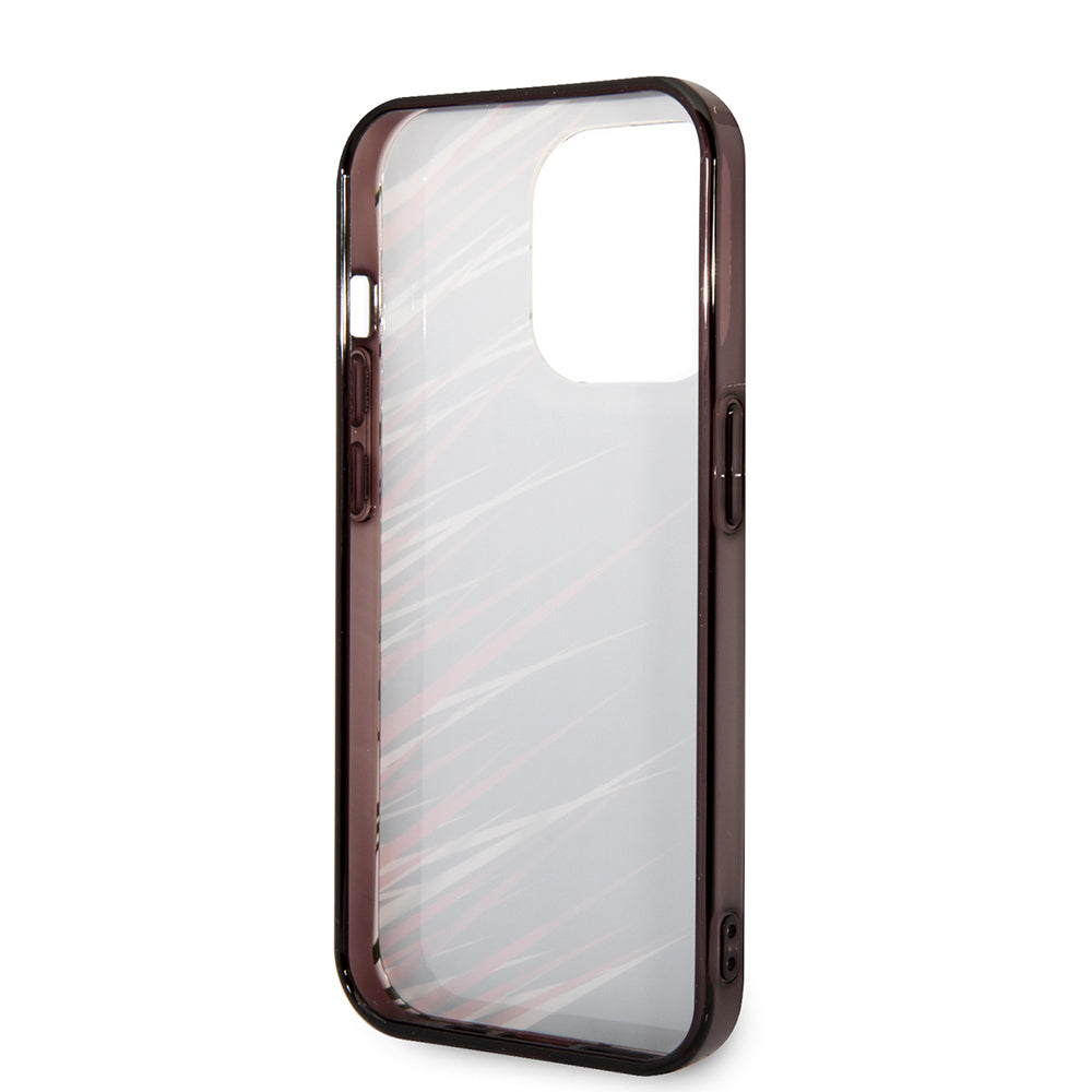 Ferrari iPhone 14 Pro Max Orjinal Lisanslı Baskı Logolu Çimen Desenli Kılıf