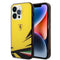 iPhone 14 Pro Max Kılıf Ferrari Sarı İtalyan Bayrak Baskılı Dizayn Telefon Kılıfı