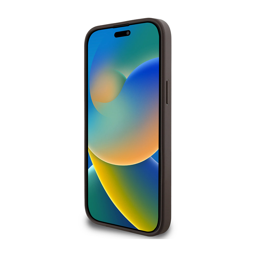 Guess iPhone 14 Pro Max Orjinal Lisanslı M-safe Şarj Özellikli 4G Desen Yazı Logolu Kılıf