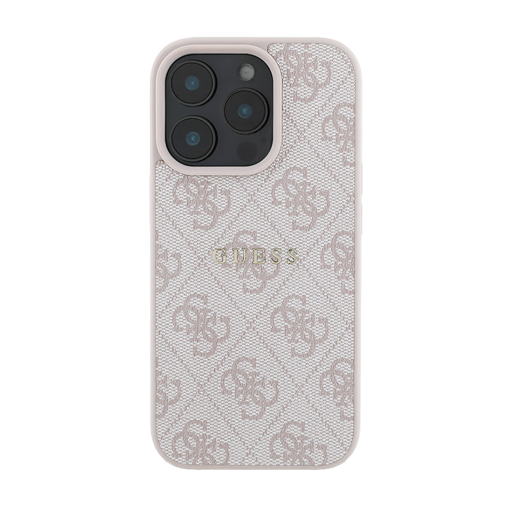 Guess iPhone 14 Pro Max Orjinal Lisanslı M-safe Şarj Özellikli 4G Desen Yazı Logolu Kılıf