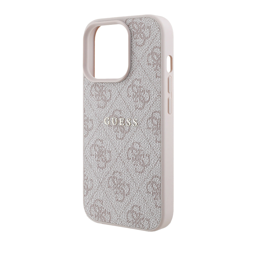Guess iPhone 14 Pro Max Orjinal Lisanslı M-safe Şarj Özellikli 4G Desen Yazı Logolu Kılıf