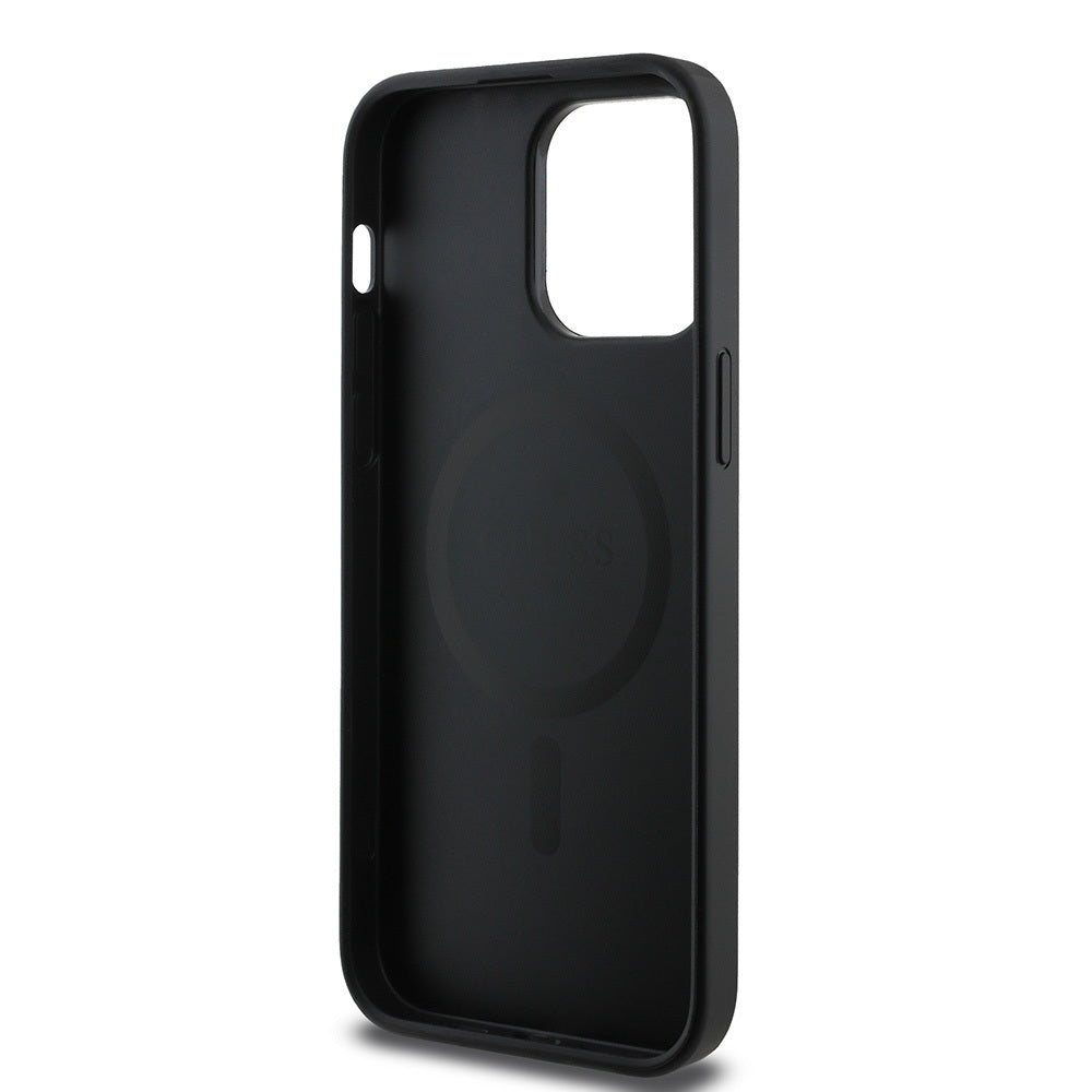 Guess iPhone 14 Pro Max Orjinal Lisanslı M-safe Şarj Özellikli Small 4G Classic Kılıf
